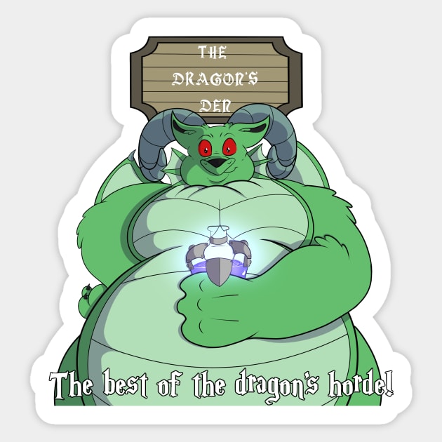 Dragon's Den Sticker by Facade